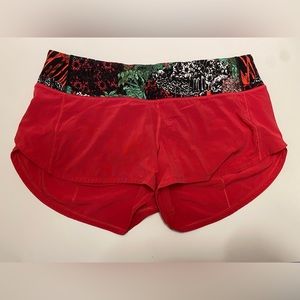 Lululemon “speed up short”